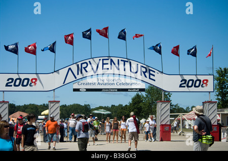 Experimentalflugzeug Association Annual Convention Wittman Regional Flugplatz Oshkosh Wisconsin USA Stockfoto