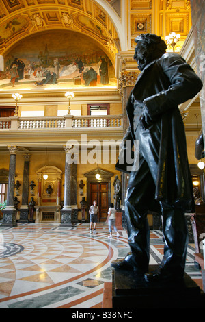 Nationalmuseum Narodni Muzeum in Nove Mesto Prag Tschechische Republik Stockfoto