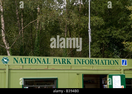 Information Zentrum Newbridge Dartmoor Nationalpark Devon England Stockfoto