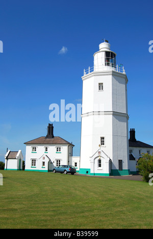 North Foreland Leuchtturm in der Nähe von Broadstairs, Kent, England, Vereinigtes Königreich Stockfoto