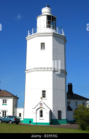 North Foreland Leuchtturm in der Nähe von Broadstairs, Kent, England, Vereinigtes Königreich Stockfoto