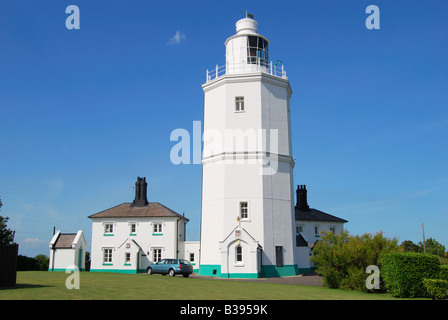 North Foreland Leuchtturm in der Nähe von Broadstairs, Kent, England, Vereinigtes Königreich Stockfoto