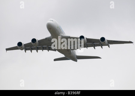 Airbus A380-842 Farnborough Air Show 2008 Stockfoto