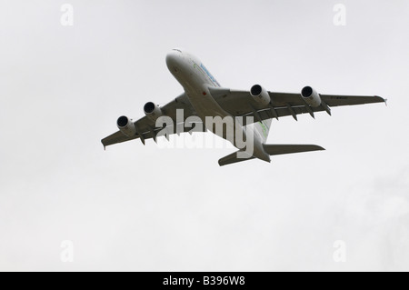 Airbus A380-842 Farnborough Air Show 2008 Stockfoto