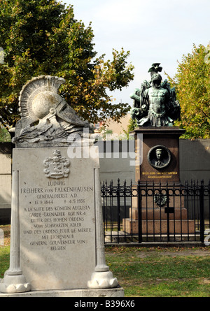 Gräber der preußischen Generäle, preußische Soldatenfriedhof Invalidenfriedhof in Berlin Stockfoto