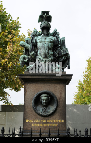 Preußischen Soldatenfriedhof Invalidenfriedhof in Berlin Stockfoto