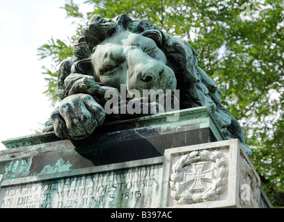 Grab des preußischen general Gerhard von Scharnhorst, preußischer Soldatenfriedhof Invalidenfriedhof in Berlin Stockfoto