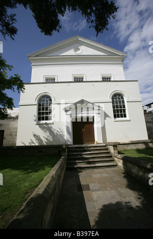 Stadt von Oxford, England. Holywell Music Room liegt in Holywell Straße, einem speziell dafür gebauten Kammermusik und Konzertsaal. Stockfoto