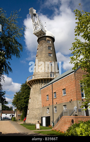 Moulton Turm Windmühle in Lincolnshire Dorf von Moulton wird behauptet, der höchste Turm Mühle - 97 ft hoch - england Stockfoto