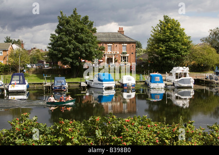 Fluß Witham Boston Lincolnshire England uk gb Stockfoto