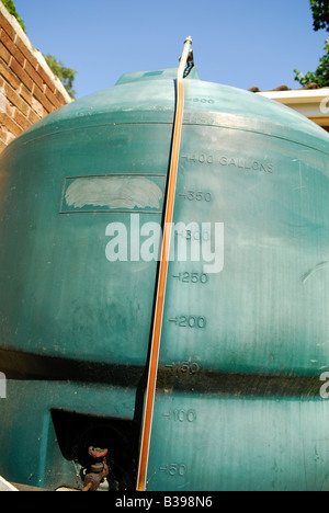 Inländische Öltank. Stockfoto