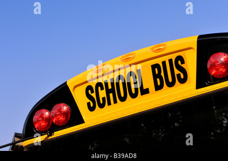 Schulbus Stockfoto