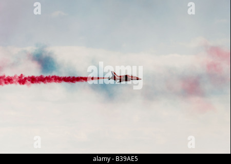 Kunstflugstaffel der Royal Air Force, die roten Pfeile Stockfoto