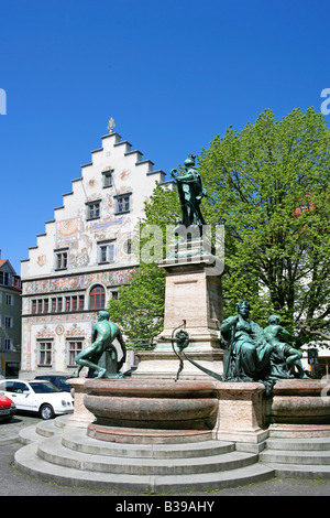 Deutschland, Bayern, Lindau Bodensee, Deutschland, Bayern, Lindau am Bodensee bin Deutschland Bayern Stockfoto