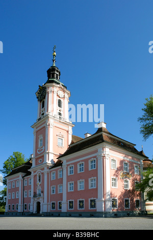 Deutschland, Baden-Württemberg, Wallfahrtskirche Birnau am Bodensee, Pilgrime Kirche Birnau am Bodensee Stockfoto