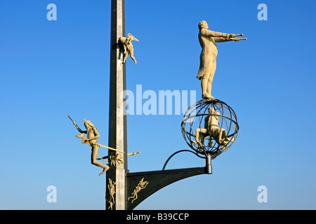Deutschland, Baden-Württemberg, Bodensee, Meersburg, Deutschland, Meersburg am Bodensee Stockfoto