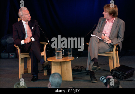 Herr Levy Labour-Partei Politiker anlässlich Hay Festival 2008 Heu am Wye Powys Wales UK Stockfoto