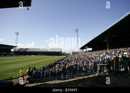 Ninian Park Haus von Cardiff City Football Club Stockfoto