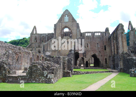 Tintern Abbey, Tintern, Monmouthshire, Wales, Vereinigtes Königreich Stockfoto