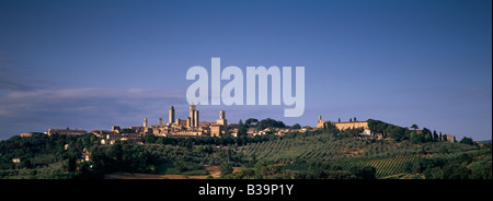 San Gimignano, Toskana, Italien Stockfoto