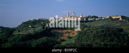 San Gimignano, Toskana, Italien Stockfoto