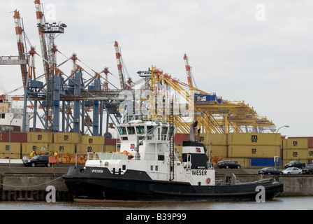 Hafen von Bremerhaven, Bremen, Deutschland. Stockfoto