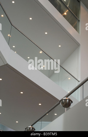 Innenraum der Perlan Pearl Wasser Lagerung Turm Ausstellung Zentrum Museum und Restaurant in Reykjavik Island im September 2007 Stockfoto