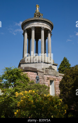 Verbrennungen-Denkmal in Burn Heritage Park unter dem Motto zu Robert Burns Dichter Alloway Ayr Ayrshire Schottland Burns National Heritage Park Stockfoto