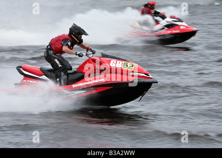 2007 Jet-Ski-Meisterschaften auf dem River Tees in Stockton on Tees Stockfoto