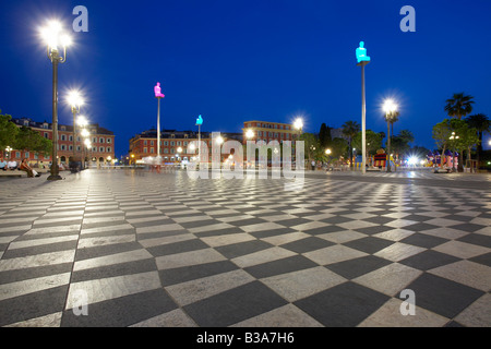 Neuen Massena Platz in Nizza Frankreich Stockfoto