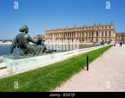 Schloss von Versailles (Château de Versailles), Versailles, Paris, Frankreich Stockfoto