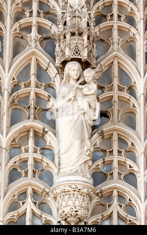 Kathedrale von St, Cecile (1280-s), Albi, Tarn, Midi-Pyrenäen, Frankreich Stockfoto