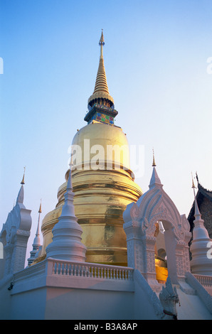 Thailand, Chiang Mai, Wat Suan Dok Stockfoto