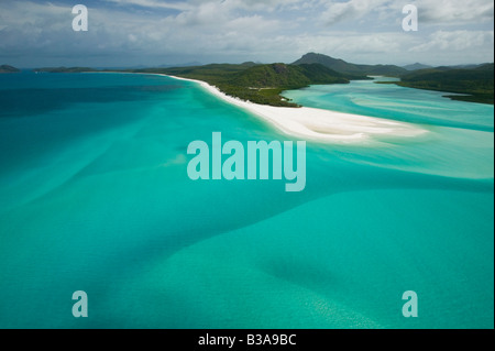 Australien, Queensland, Whitsunday Coast, Whitsunday Islands, Whitehaven Beach Stockfoto