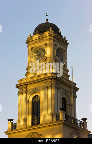 Chile, Santiago, Plaza de Armas, Museum Historico Nacional Stockfoto