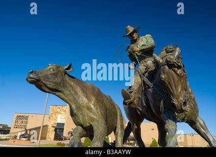 USA, Texas, Amarillo, American Quarter Horse Hall of Fame and Museum Stockfoto