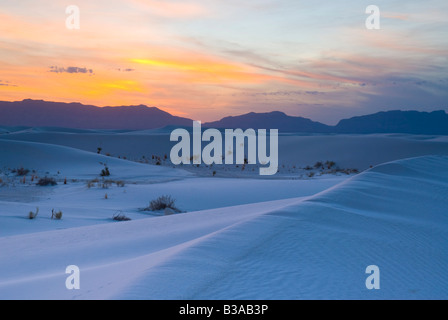 USA, New Mexiko, White Sands National Monument Stockfoto
