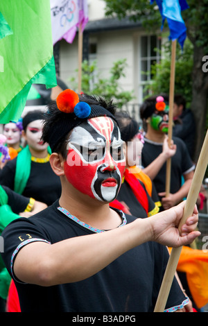 Künstler an der Notting Hill Carnival, London, England, UK.  25. August 2008. Stockfoto