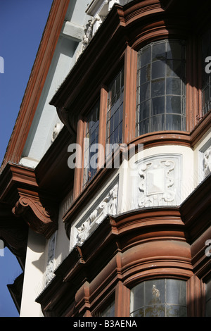 Stadt von Derby, England. Das Gebäude im Stil sehr dekorativen Kunsthandwerk wurde von Albert Bromley entworfen. Stockfoto