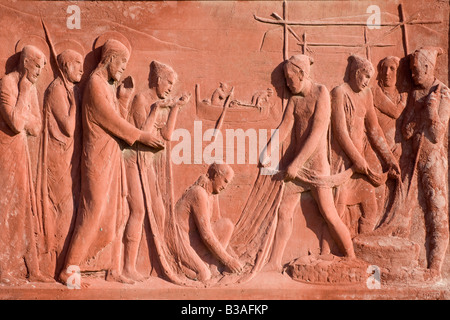 Angeln-Plakette Stockfoto