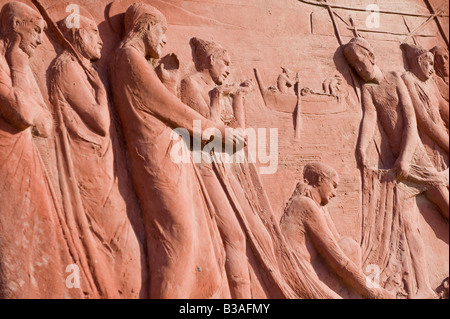 Angeln-Plakette Stockfoto