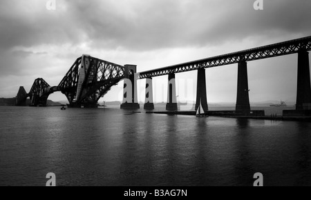 Der Firth Of Forth-Railbridge. Stockfoto