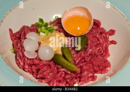Steak Tartar Stockfoto