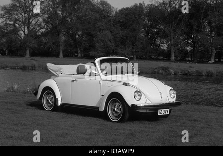 Volkswagen Käfer Cabriolet. Stockfoto