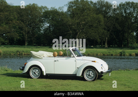 Volkswagen Käfer Cabriolet. Stockfoto