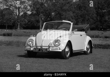 Volkswagen Käfer Cabriolet. Stockfoto