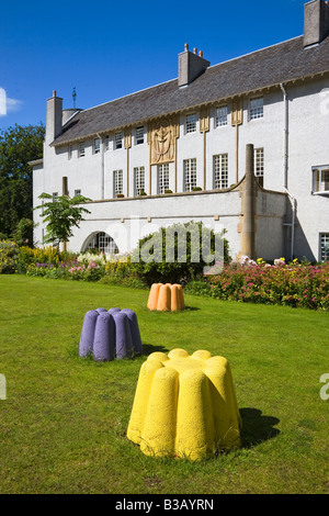 Haus für Kunstliebhaber von Charles Rennie MacKintosh in Glasgow Schottland Bellahouston Park Stockfoto