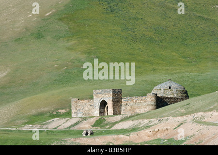 Tash Rabat Carivanserai in Kirgisistan Stockfoto