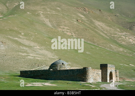 Tash Rabat Carivanserai in Kirgisistan Stockfoto