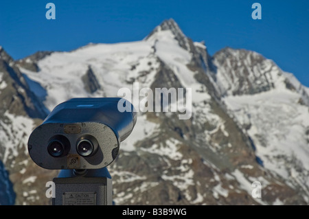 Sucher wies am Großglockner Berg, Salzburger Land, Österreich Stockfoto